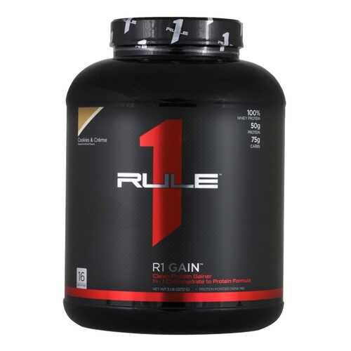 Rule One Proteins R1 Gain, 2270 г, вкус: печенье-крем в Сплав