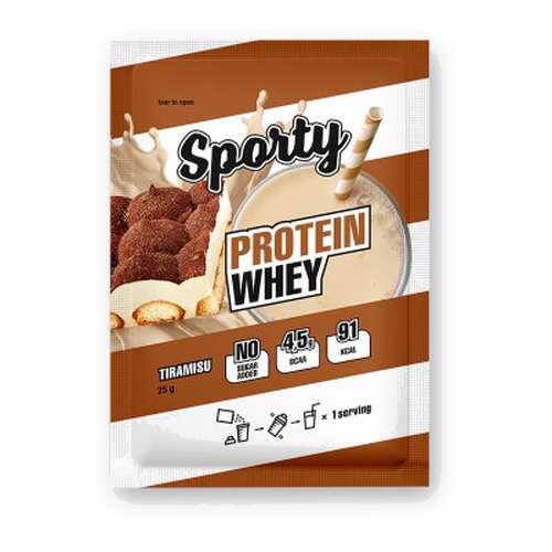 Sporty Protein Whey 25 г (вкус: тирамису) в Сплав