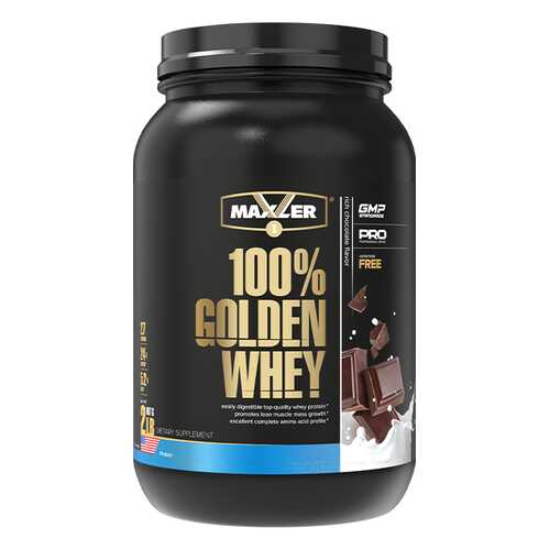 Сывороточный протеин MAXLER Golden Whey Насыщенный шоколад 908 гр в Сплав