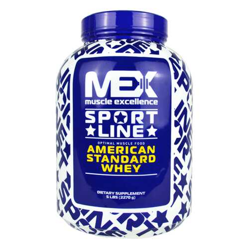 Сывороточный протеин MEX American Standard Whey (2270 г) (Клубника) в Сплав