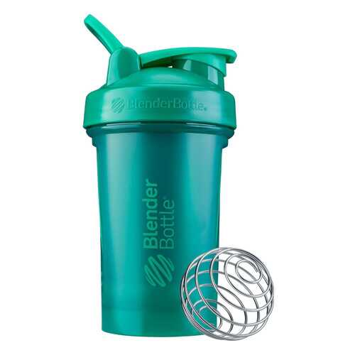 Blenderbottle Шейкер Classic V2 Full Color, 591 мл, цвет: изумрудно-зеленый в Сплав