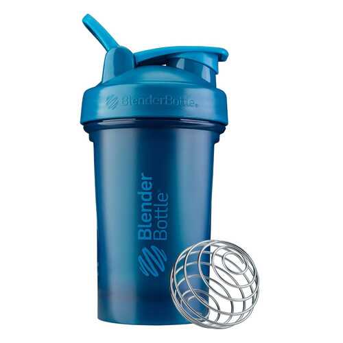 Blenderbottle Шейкер Classic V2 Full Color, 591 мл, цвет: синий в Сплав