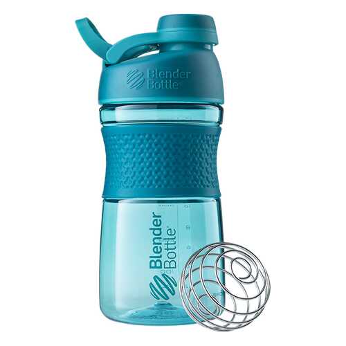 Шейкер BlenderBottle SportMixer Tritan Twist Cap 591 мл Full Color Teal морской голубой в Сплав