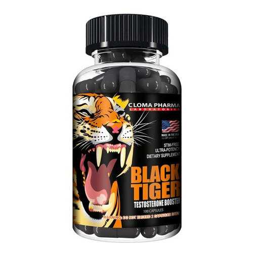 Cloma Pharma Black Tiger 100 капсул в Сплав