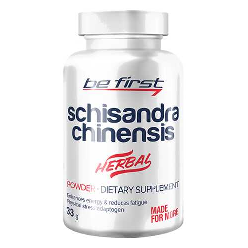 Добавка для нервной системы Be First Schisandra Chinensis Powder 33 г натуральный в Сплав