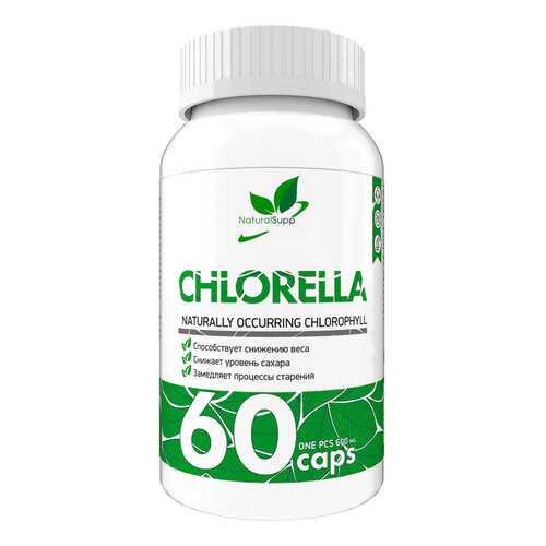 NaturalSupp Chlorella 60 капсул в Сплав