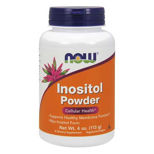 NOW Inositol Powder 4 oz. (113 грамм) - витамин b8, инозитол в Сплав