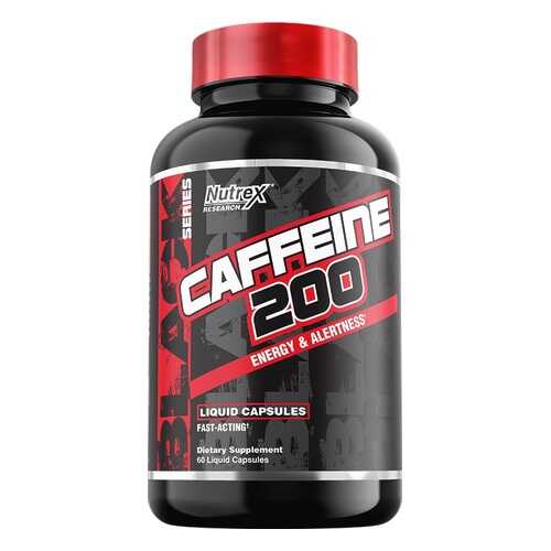 Nutrex Caffeine 200 liquid 60 cap (60 капс.) в Сплав