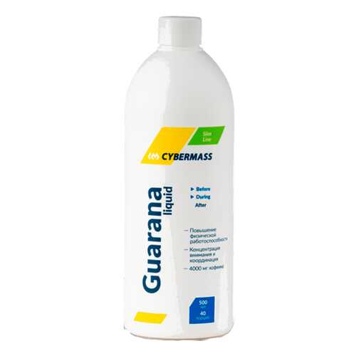 Энергетический напиток CyberMass Guarana Liquid 500 мл вишня в Сплав