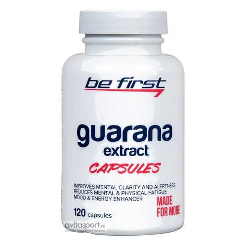 Энергетик Be First Guarana Extract Capsules 120 капс. в Сплав
