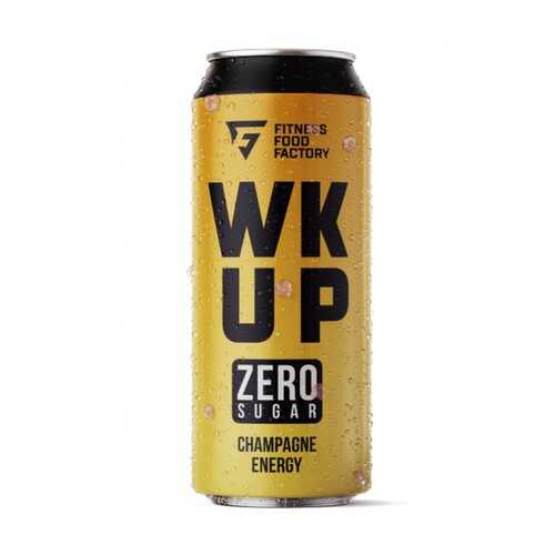 Энергетик Fitness Food Factory WK UP 500 мл, шампанское в Сплав