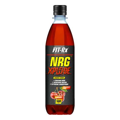 FIT-Rx NRG XPLODE, 500 мл, вкус: вишня в Сплав