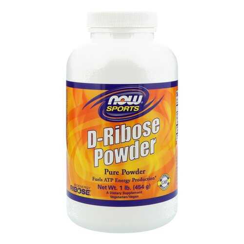 Изотонический напиток NOW D-Ribose Powder 454 г, без вкуса в Сплав