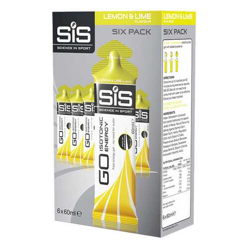 Изотоник SiS Go Isotonic Energy Gel 60 мл, 6 шт., яблоко в Сплав