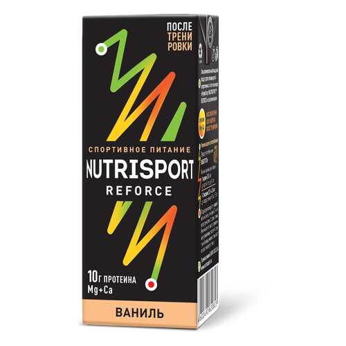 NUTRISPORT REFORCE cо вкусом ванили упаковка, 18.00 шт. в Сплав