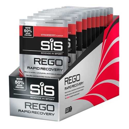 Science in Sport (SIS) Напиток Rego Rapid Recovery 50 г, 18 пак, вкус: клубника в Сплав