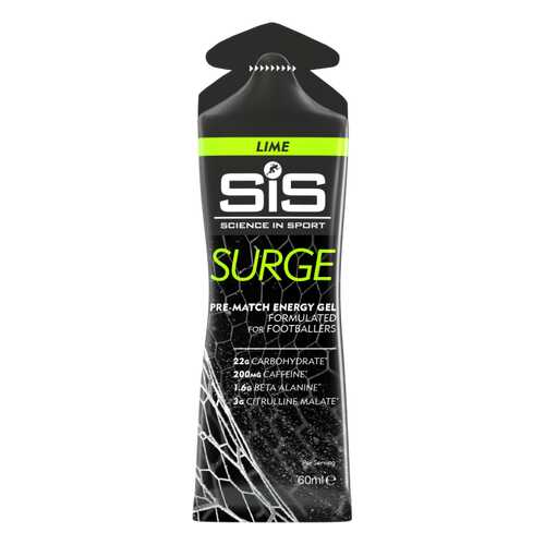 Углеводный гель SiS Surge Pre-Match Energy Gel 66 г, лайм в Сплав