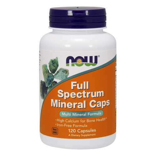 Минеральный комплекс NOW Sports Full Spectrum Mineral Caps 120 капсул в Сплав