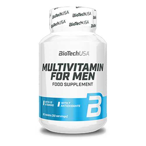 Мультивитамины для мужчин, BioTech Multivitamin for men, 60 таблеток в Сплав