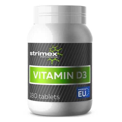 Strimex Отдельные витамины Strimex Vitamin D3 180 табл. в Сплав