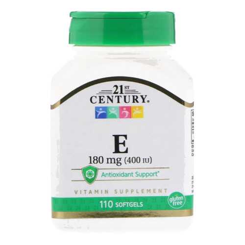 Витамин E 21st Century Vitamin E 400 110 капсул в Сплав