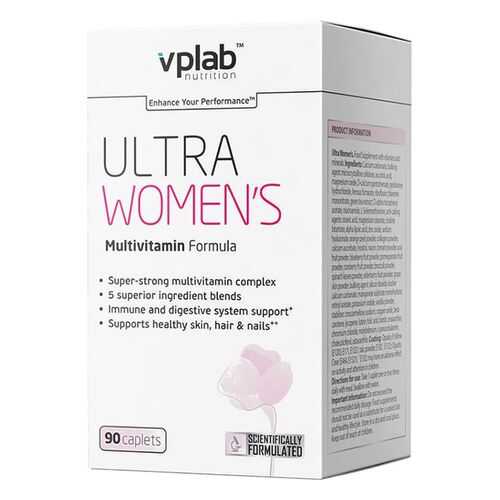 Витаминно-минеральный комплекс VPLab Ultra Women's Multivitamin Formula 90 капсул в Сплав