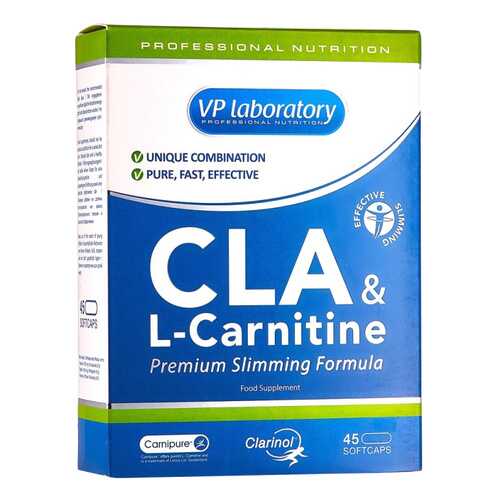 CLA VPLab + L-Carnitine 45 капс. в Сплав