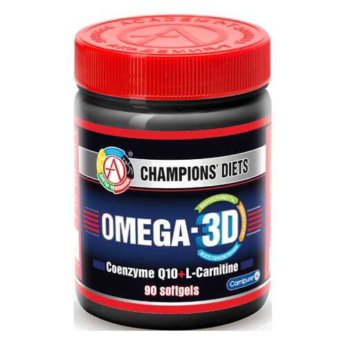 Omega-3 АКАДЕМИЯ-Т Omega-3D 90 гел. капс. в Сплав