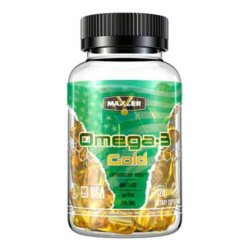 Omega-3 Maxler Gold 120 капсул в Сплав