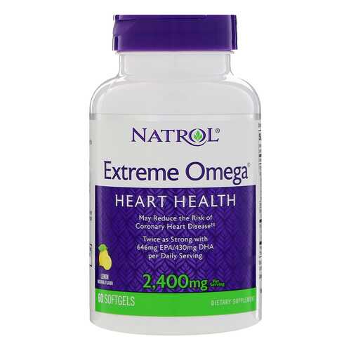 Omega-3 Natrol Extreme Omega 60 капсул в Сплав