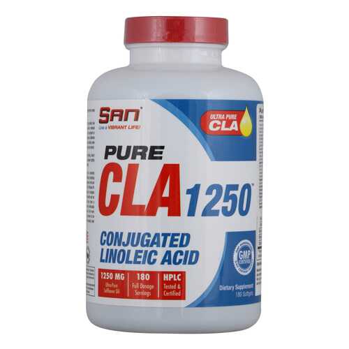 SAN Pure CLA 1250, 180 капс в Сплав