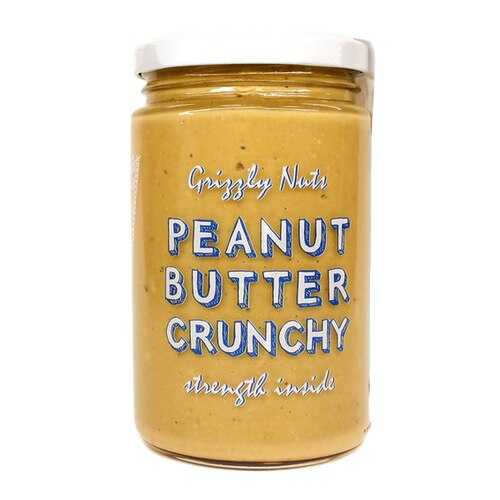 Grizzly Nuts Peanut Butter Crunchy (Арахисовая паста с кусочками арахиса), 370 г в Сплав