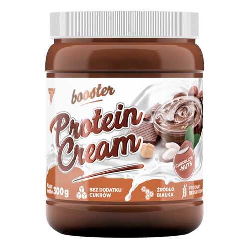 Trec Nutrition Паста Booster Protein Cream Chocolate-Nuts, 350 г в Сплав