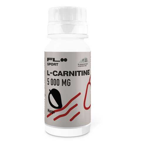 Floo Sport L-Carnitine 1500, 1 ампула 60 мл, манго в Сплав