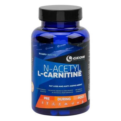 Geon N-Acetyl L-Carnitine, 75 капсул в Сплав