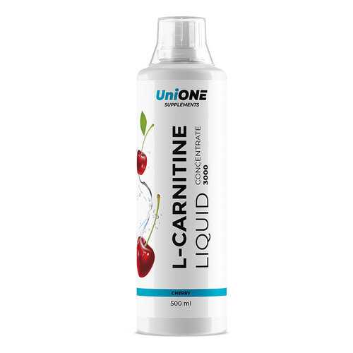 Л-карнитин UniONE L-Carnitine 3000 Вишня (500 мл) в Сплав