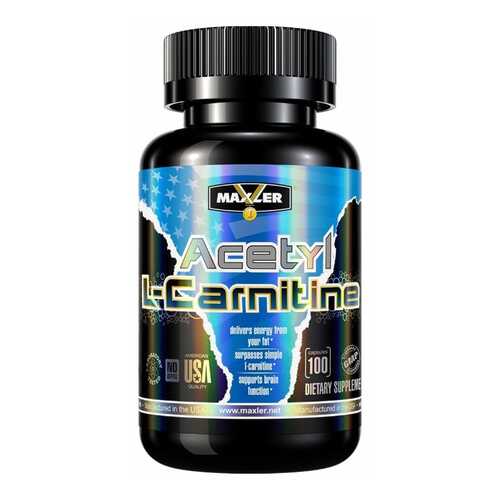 Maxler Acetyl L-Carnitine, 100 капсул в Сплав