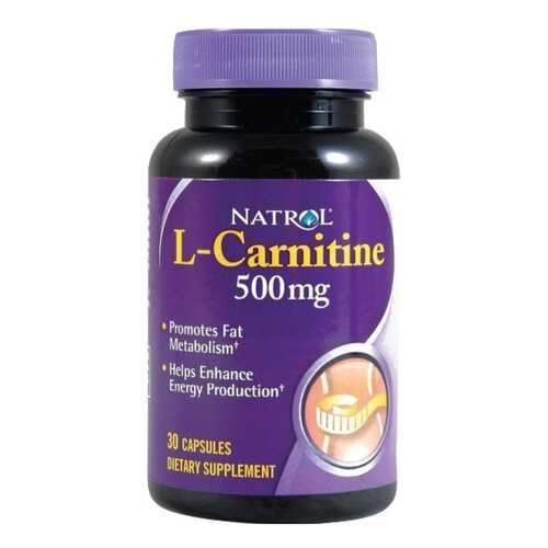 Natrol L-Carnitine 500, 30 капсул в Сплав