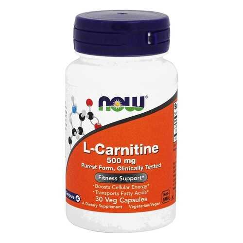 NOW Sports L-Carnitine, 30 капсул в Сплав