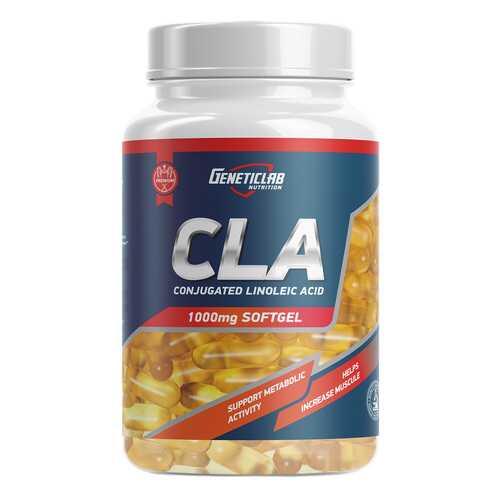 Жиросжигатель GeneticLab Nutrition CLA 1000, 60 капсул в Сплав