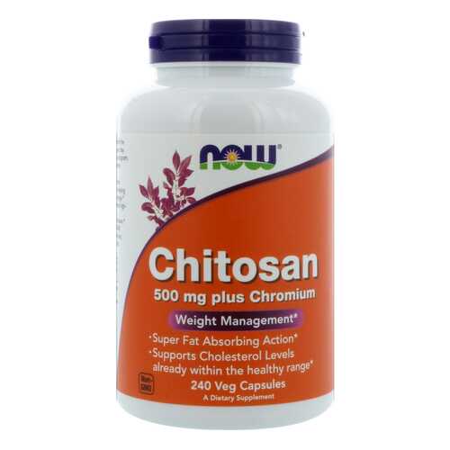 Жиросжигатель NOW Sports Chitosan Plus, 120 капсул в Сплав