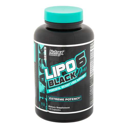 Жиросжигатель Nutrex Lipo 6 Black Hers, 120 капсул в Сплав