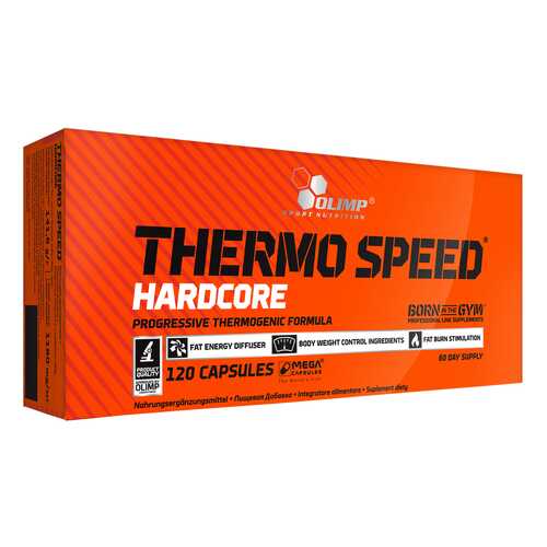 Жиросжигатель Olimp Thermo Speed Hardcore Mega Caps, 120 капсул в Сплав