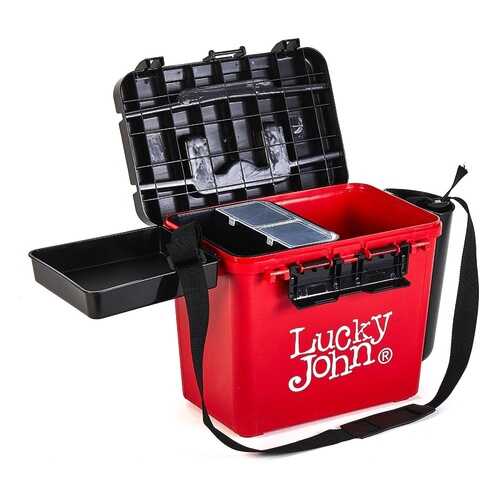Ящик рыболовный зимний Lucky John, 38x26x31,5 см в Сплав