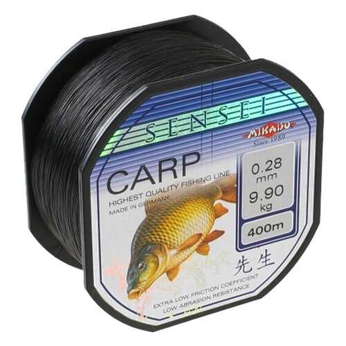 Леска монофильная Mikado Sensei Carp 0,28 мм, 400 м, 9,9 кг в Сплав