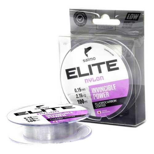 Леска монофильная Salmo Elite Fluoro Coated Nylon 0,17 мм, 100 м, 2,55 кг в Сплав