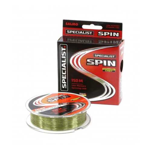 Леска монофильная Salmo Specialist Spin 0,22 мм, 150 м, 4,7 кг в Сплав