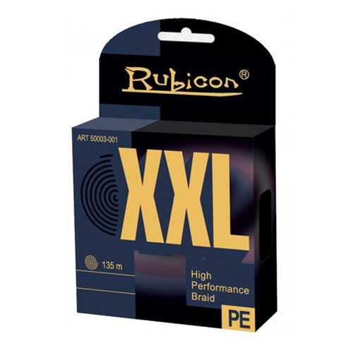 Леска плетеная RUBICON XXL 135 м yellow в Сплав