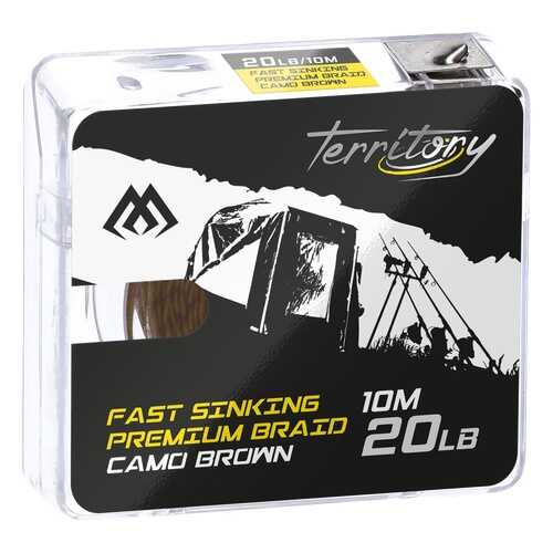 Шнур плетеный Mikado Territory Fast Sinking Premium Braid 0,25 мм, 10 м, 9,07 кг в Сплав