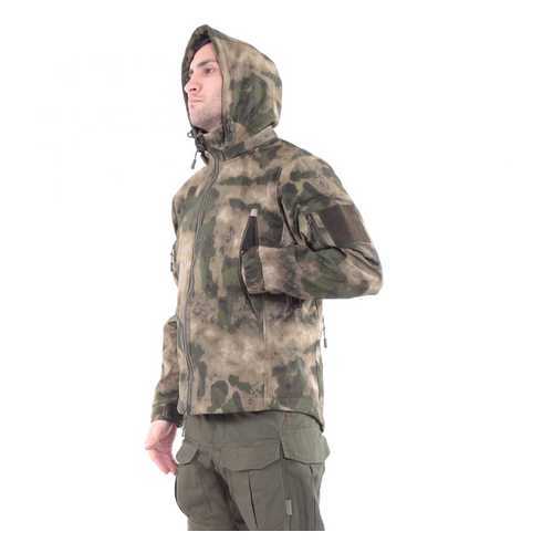 Куртка для охоты и рыбалки Keotica Шторм Softshell, A-Tacs FG, 48-50, 178-182 см в Сплав